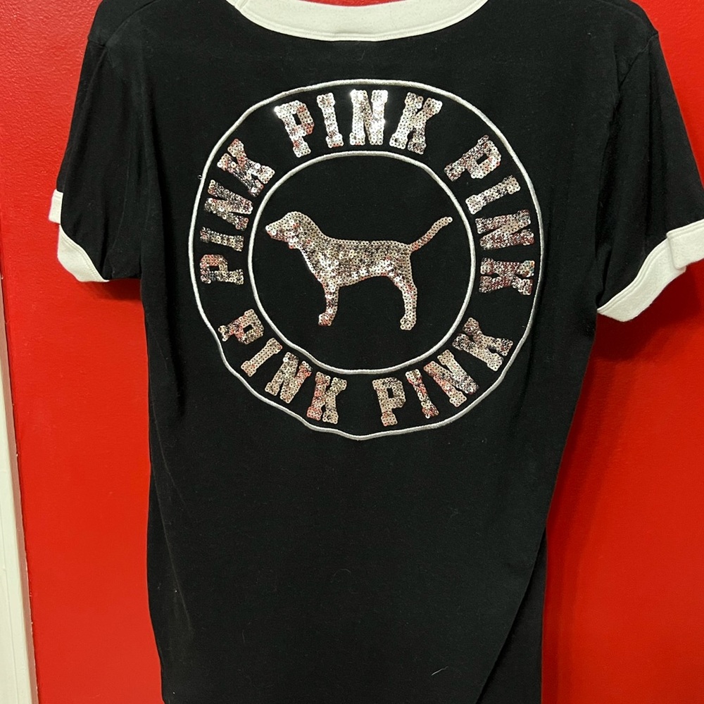 PINK Ringer Tee - Picture 2 of 3